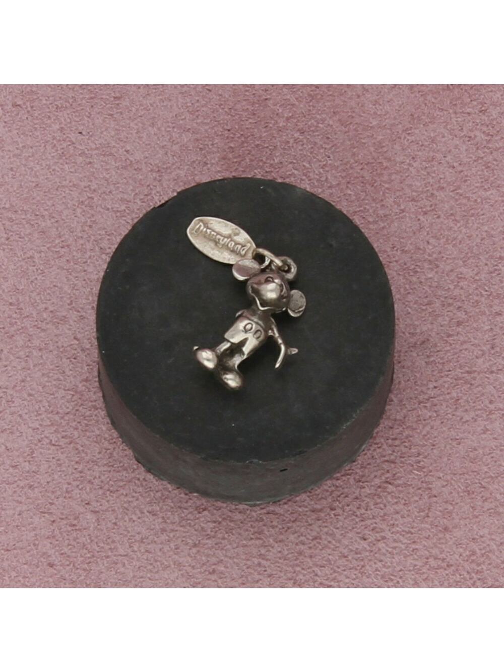 disney sterling silver vintage 3d disneyland mickey mouse charm pendant